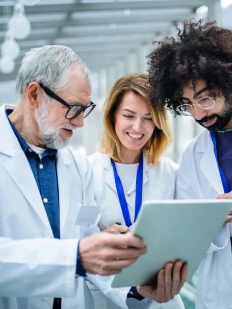 Equipo médico profesional