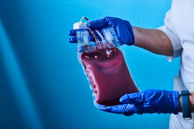 Donación de sangre segura